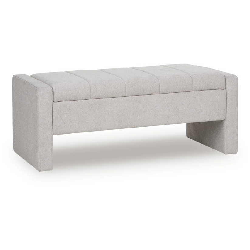 Akselman - Gray - Storage Bench