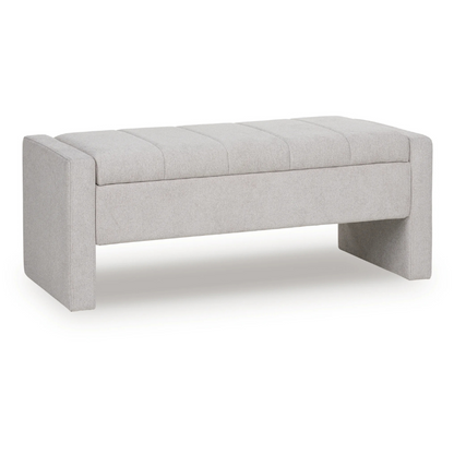 Akselman - Gray - Storage Bench