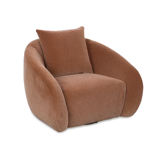 Yahya - Swivel Accent Chair - Sienna