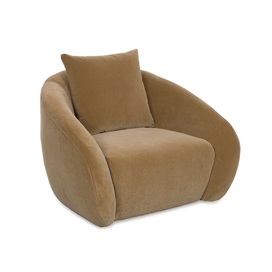 Yahya - Swivel Accent Chair - Camel