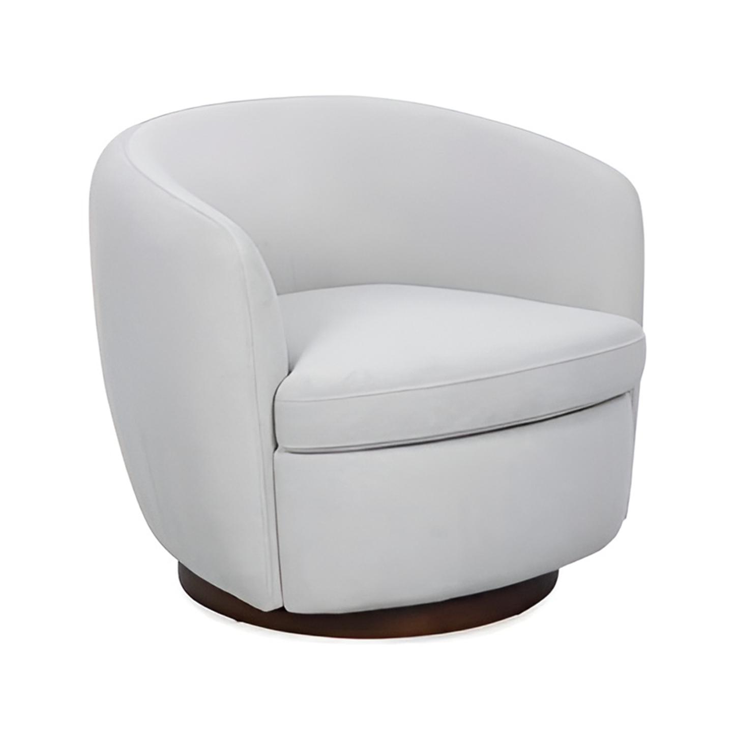 Annbury - Swivel Accent Chair - Light Beige