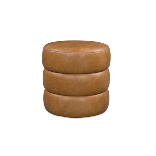 Ummi - Swivel Accent Ottoman - Caramel