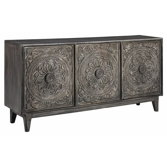 Fair - Dark Brown - Accent Cabinet