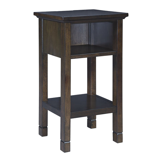 Marnville - Dark Brown - Accent Table