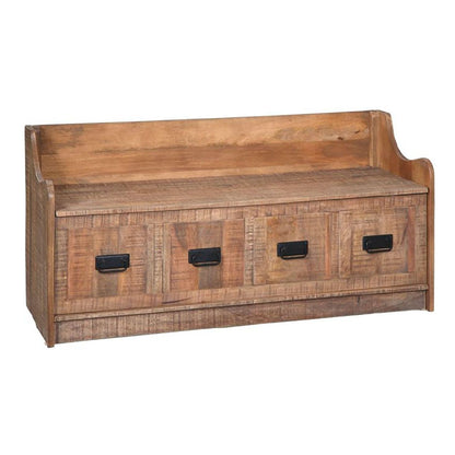 Garrettville - Brown - Storage Bench