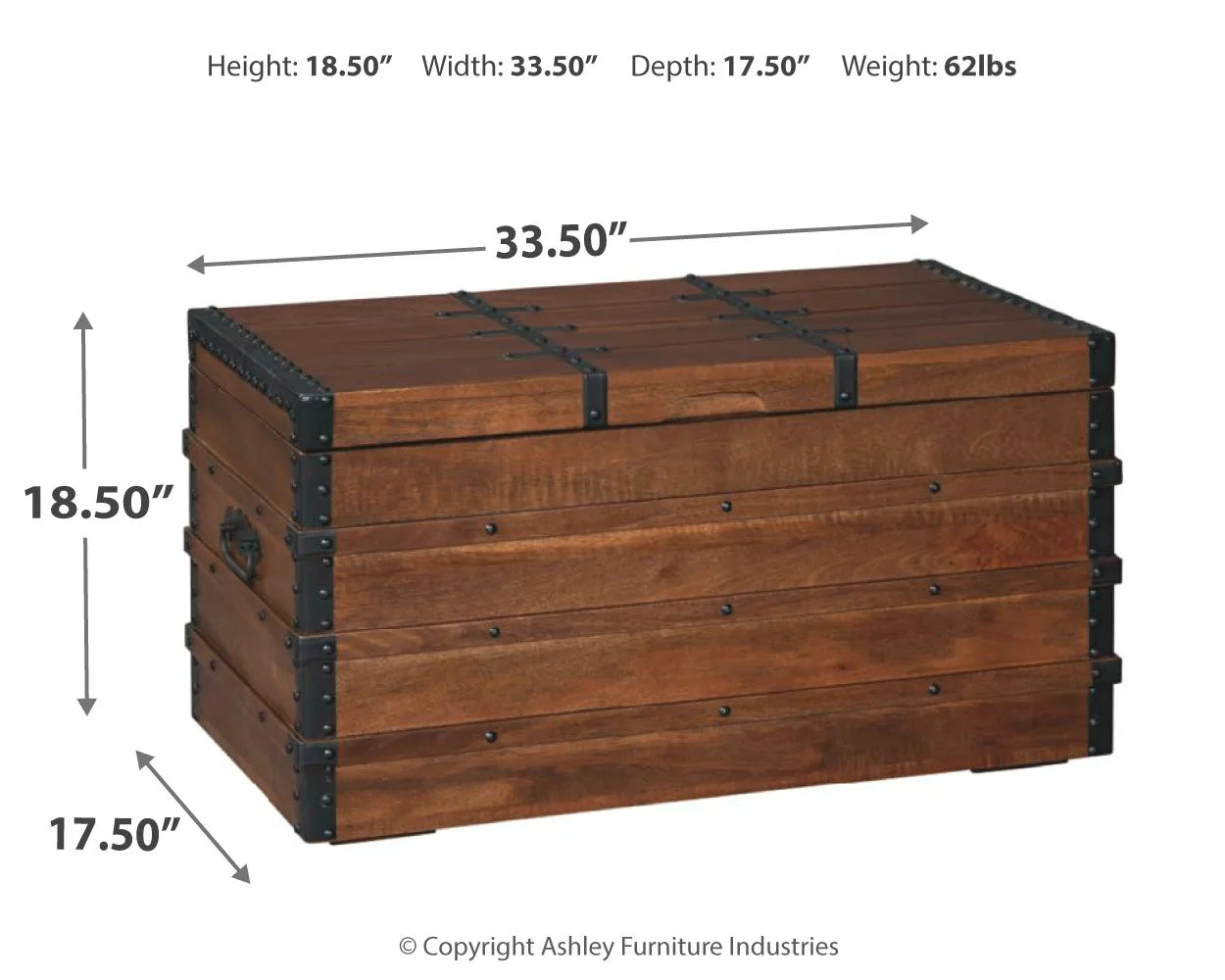 Kettleby - Brown - Storage Trunk-3