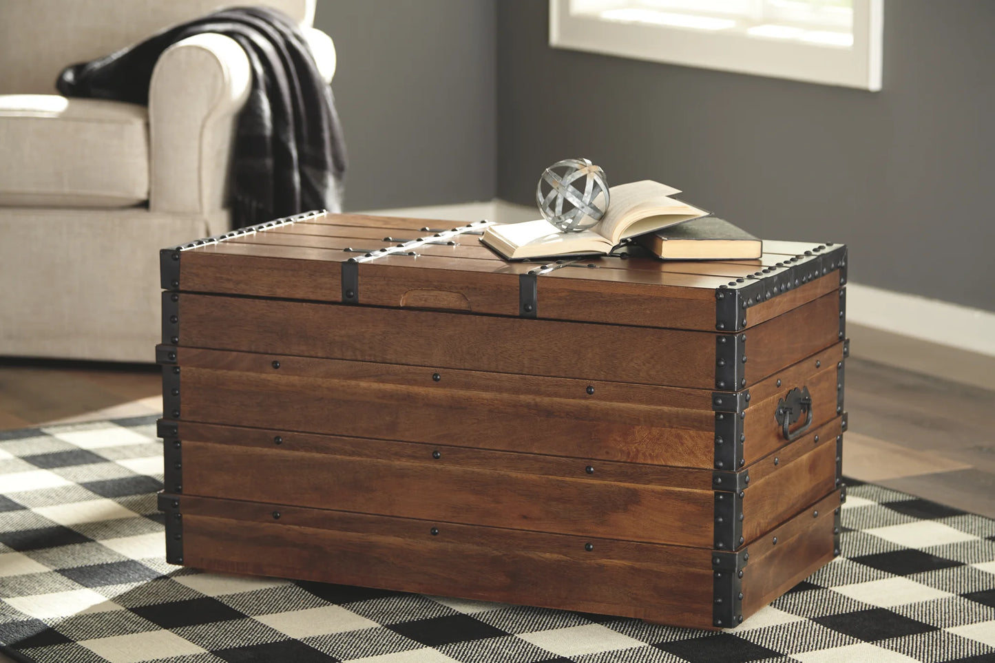 Kettleby - Brown - Storage Trunk-7