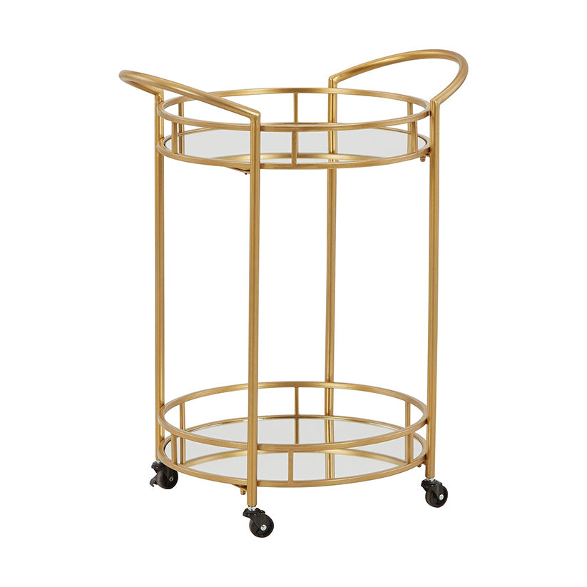 Wynora - Gold - Bar Cart