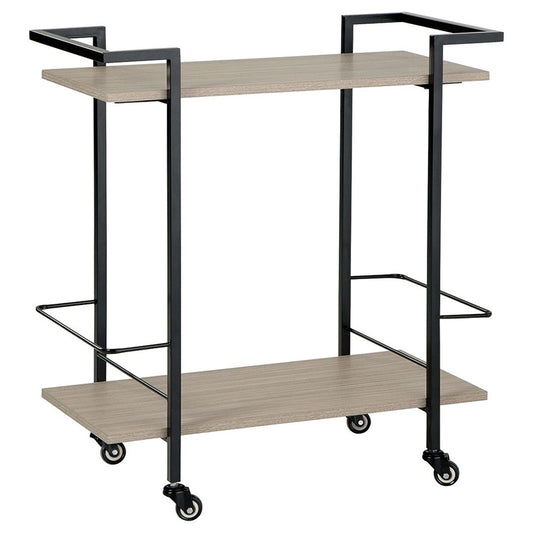 Waylowe - Brown / Black - Bar Cart