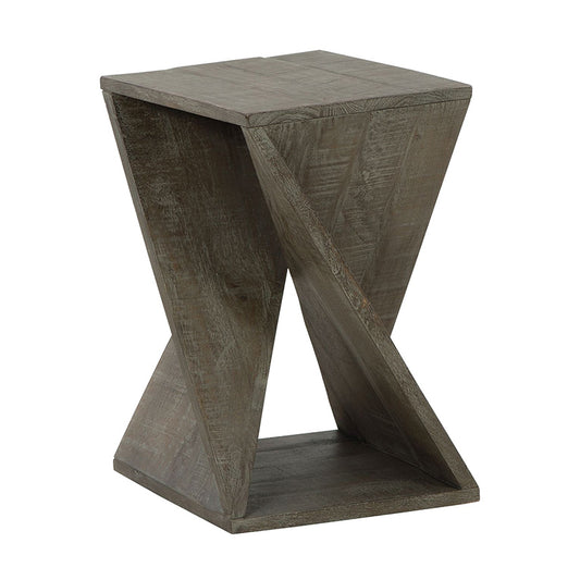 Zalemont - Distressed Gray - Accent Table