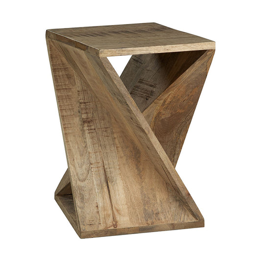 Zalemont - Distressed Brown - Accent Table