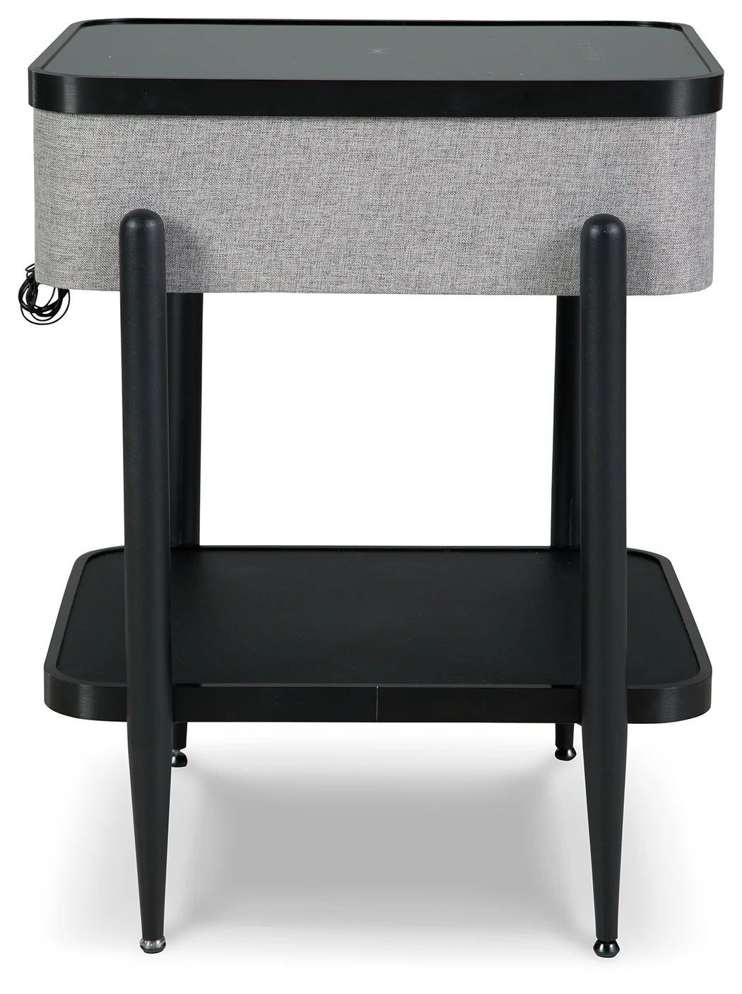 Jorvalee - Gray / Black - Accent Table