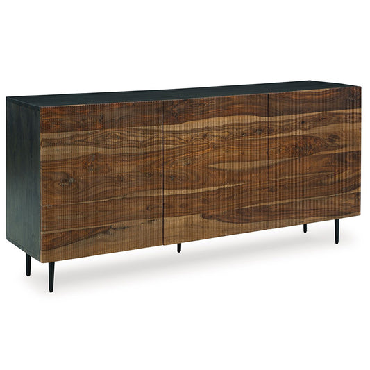 Darrey - Natural / Brown - Accent Cabinet