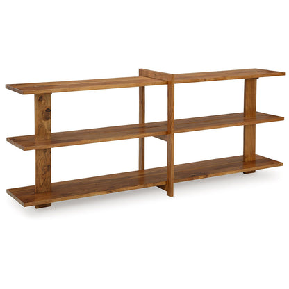 Fayemour - Brown - Console Sofa Table