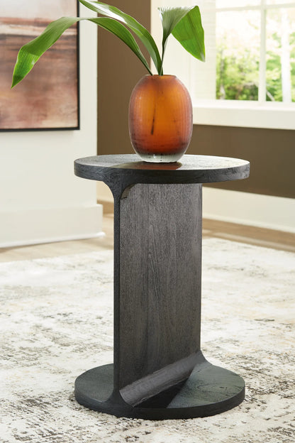 Adderley - Black - Accent Table 1