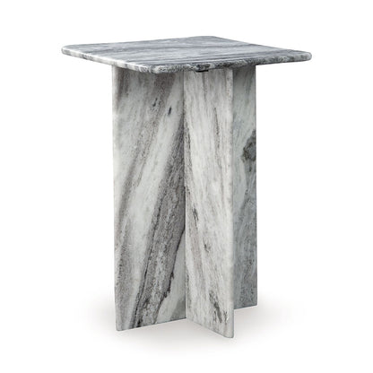 Keithwell - Gray - Square Accent Table