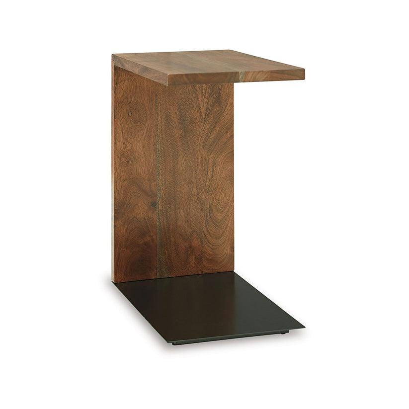 Wimshaw - Brown / Black - Accent Table