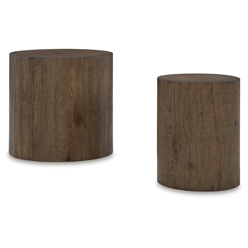 Cammund - Brown - Accent Table (Set of 2)