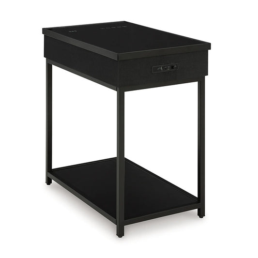 Gemmet - Black - Accent Table