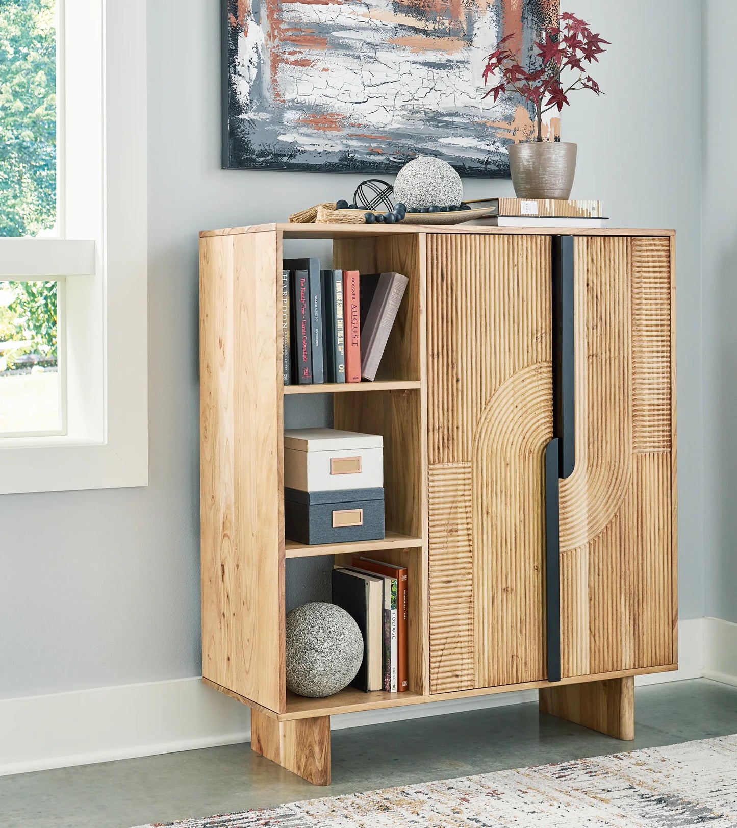 Kierwell - Natural - Accent Cabinet 1