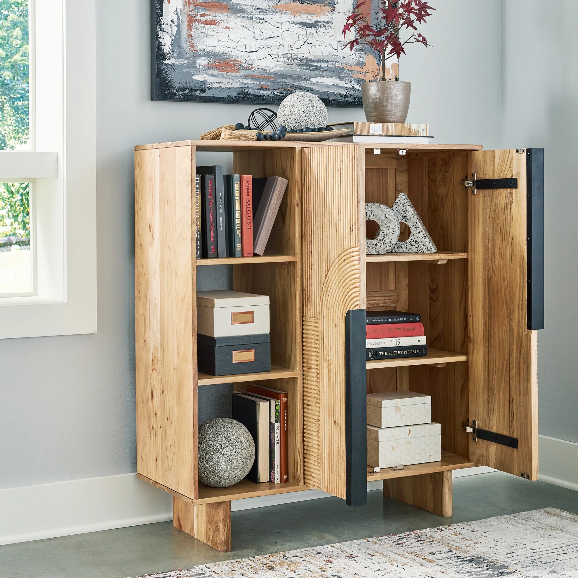 Kierwell - Natural - Accent Cabinet 5