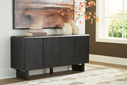 Farrelmore - Black - Accent Cabinet 1