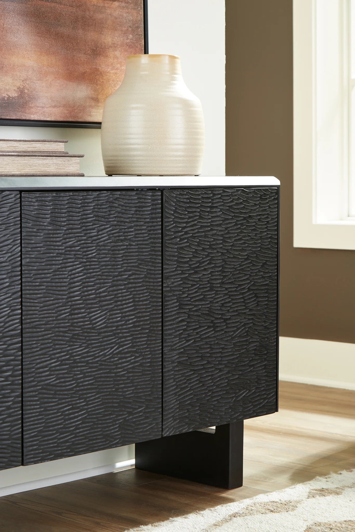 Farrelmore - Black - Accent Cabinet 6