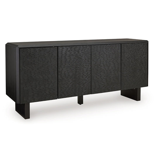 Farrelmore - Black - Accent Cabinet