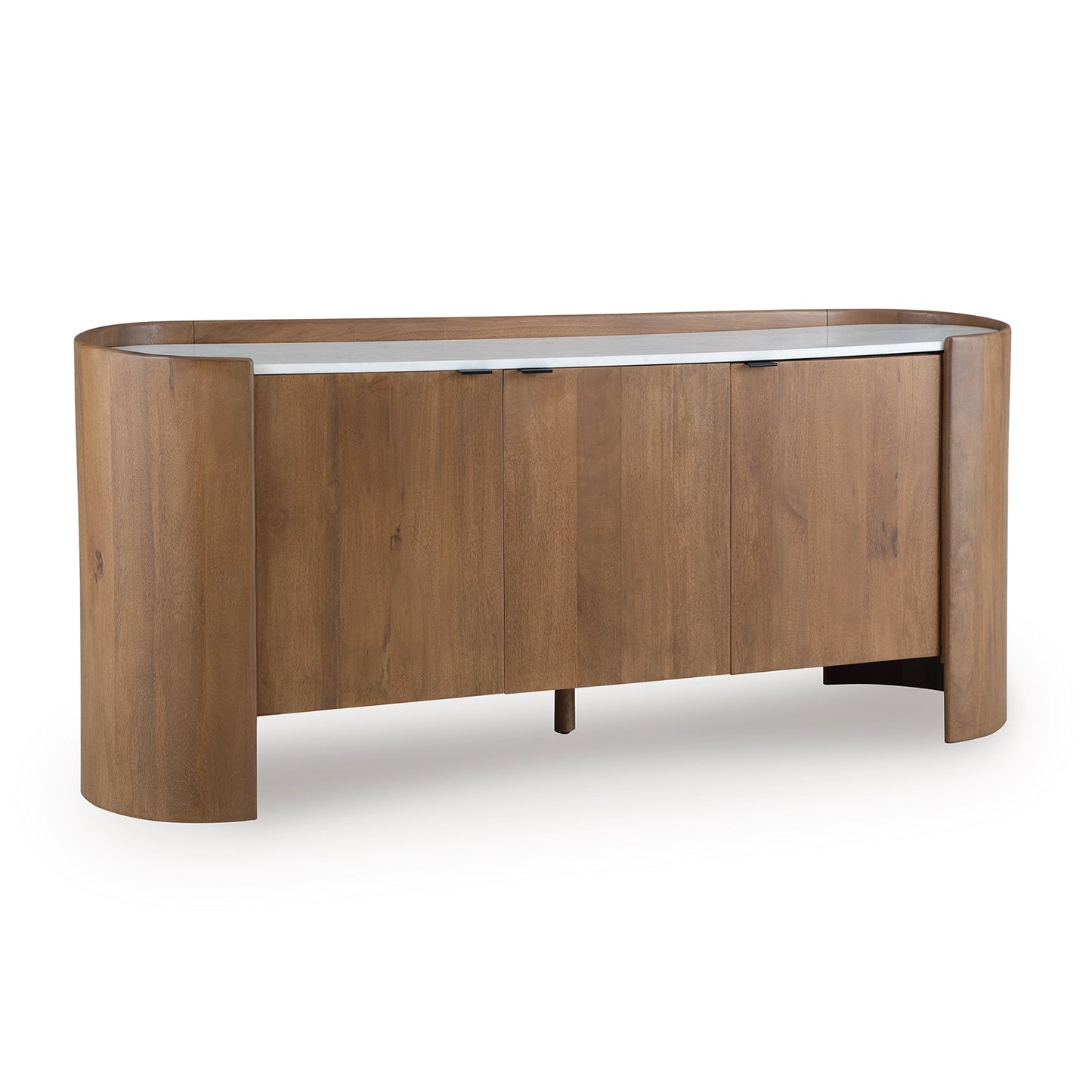 Fitzroy - Brown / White - Accent Cabinet