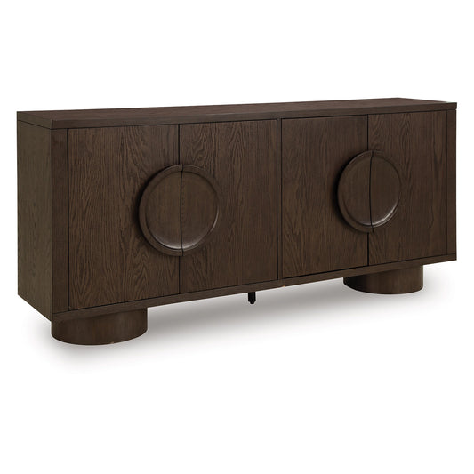 Veeda - Dark Brown - Accent Cabinet