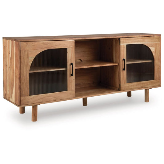 Adway - Natural Brown - Accent Cabinet