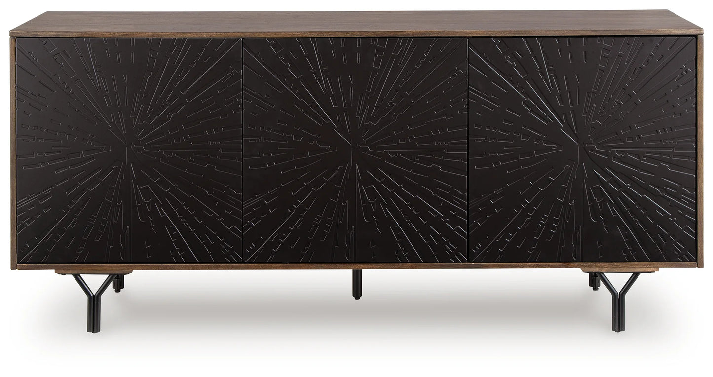 Lavinmont - Multi Brown - Accent Cabinet