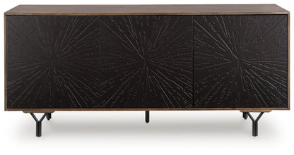Lavinmont - Multi Brown - Accent Cabinet