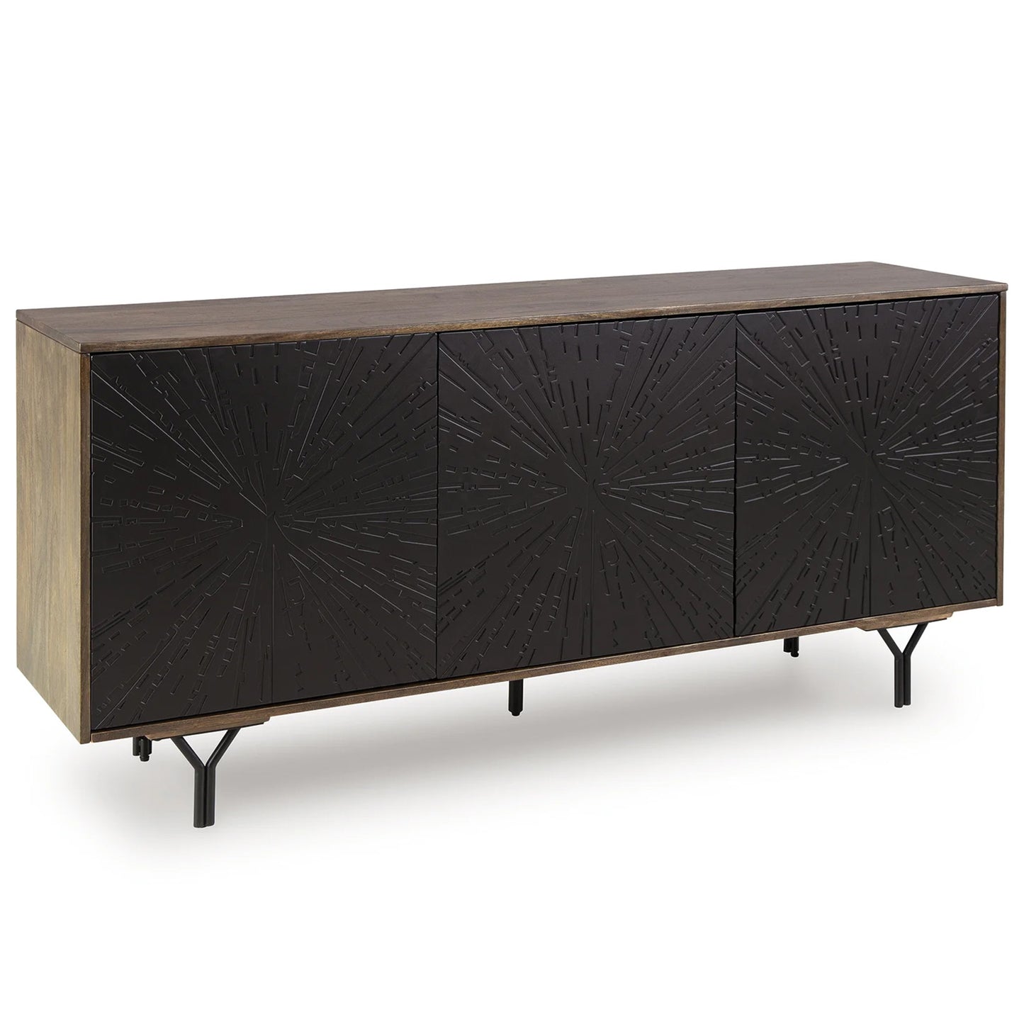 Lavinmont - Multi Brown - Accent Cabinet