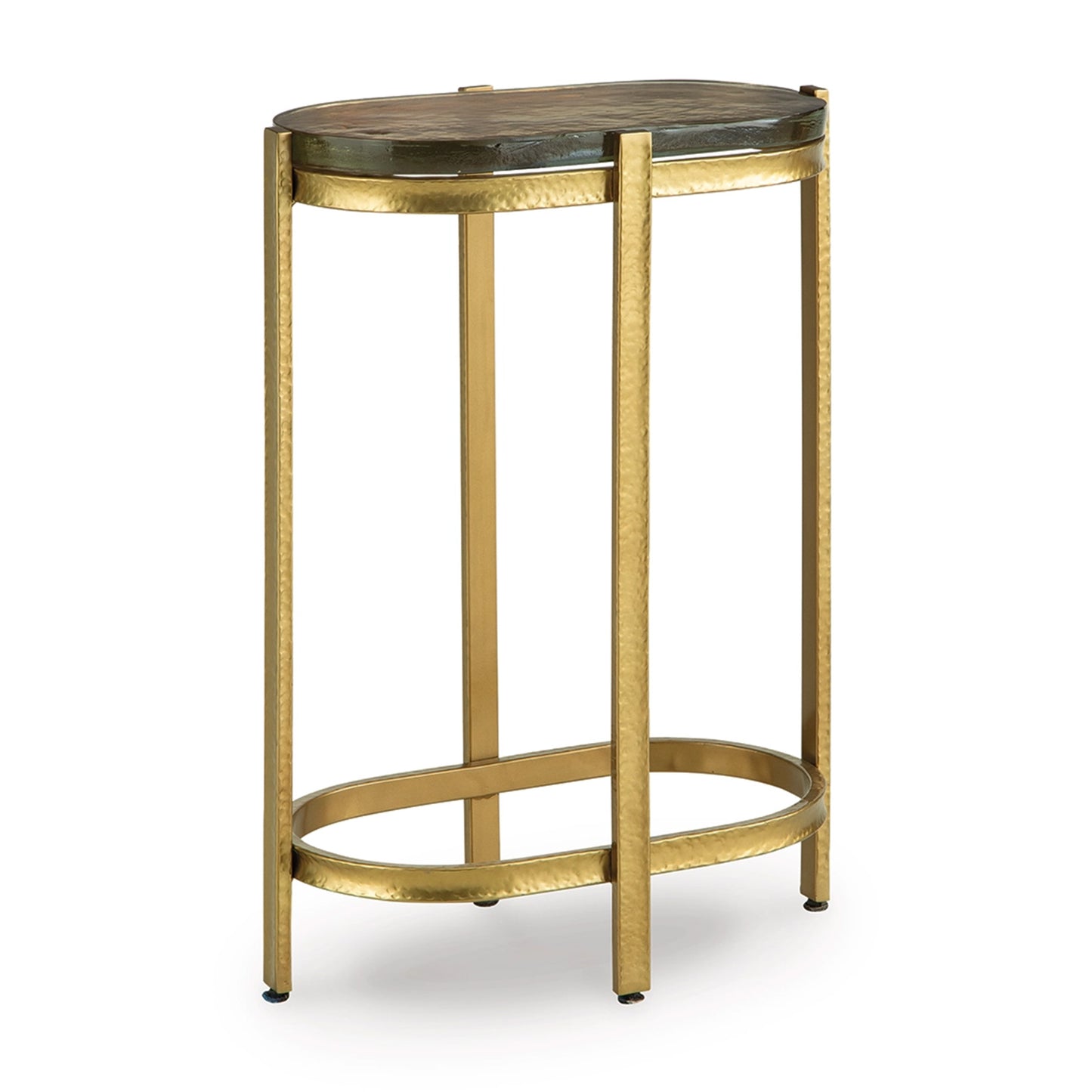 Porterville - Gold Finish - Accent Table