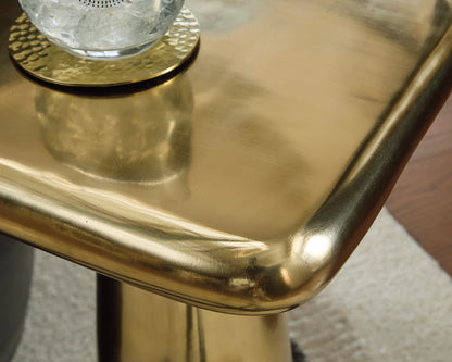 Dallenburg - Gold Finish - Accent Table