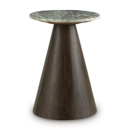 Waltnor - Gray / White / Brown - Accent Table