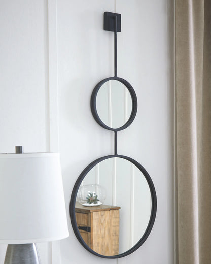 Brewer - Black - Accent Mirror 1