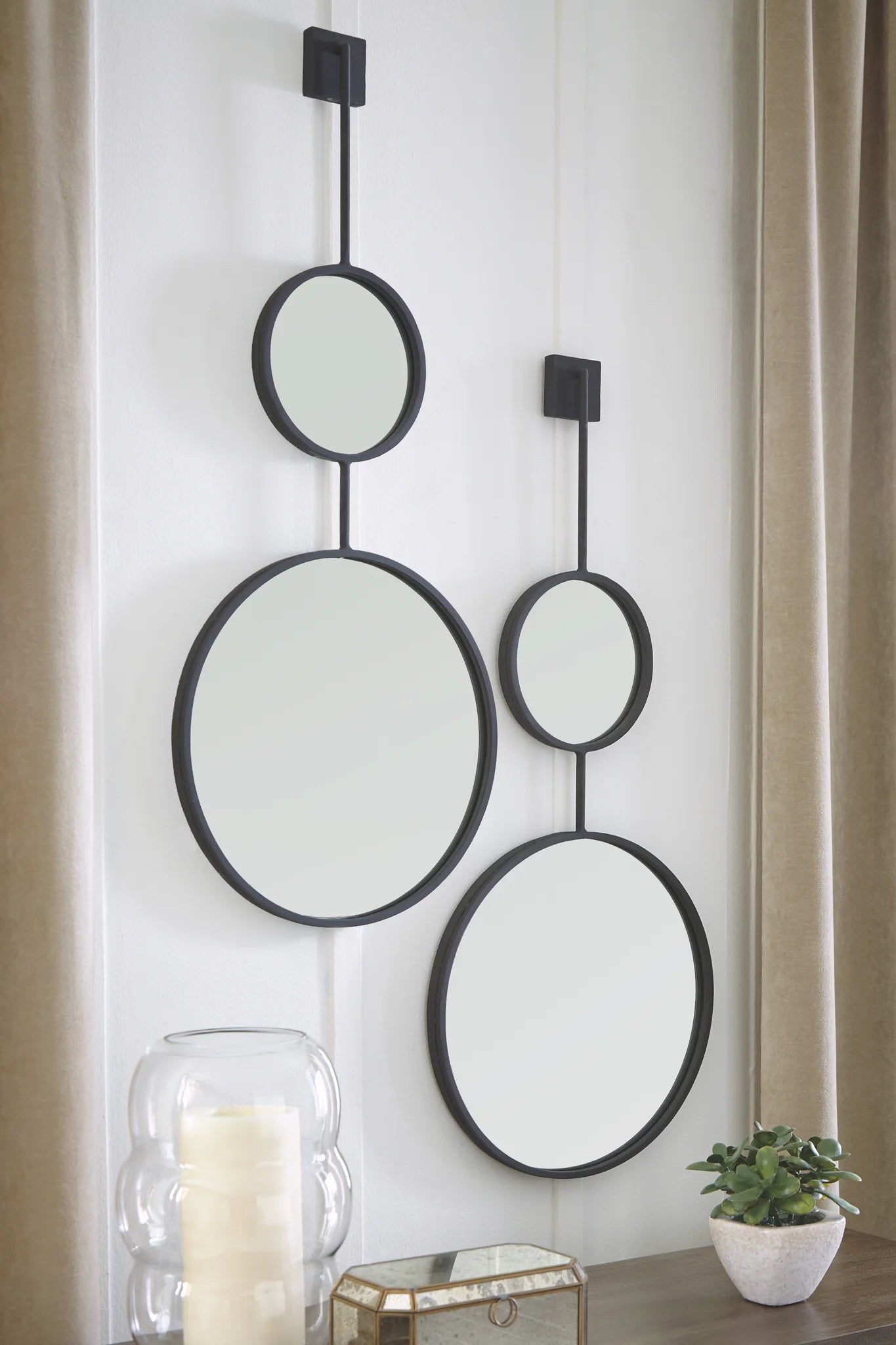 Brewer - Black - Accent Mirror 3