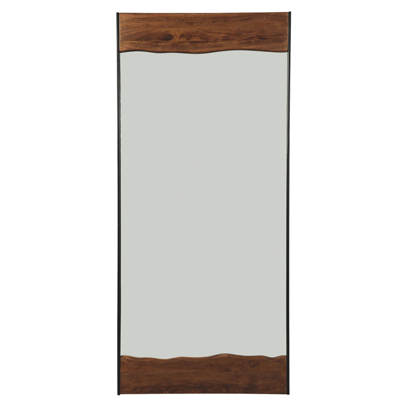 Panchali - Brown / Black - Floor Mirror