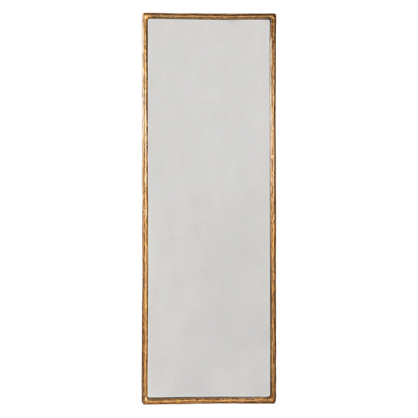 Ryandale - Antique Brass Finish - Floor Mirror