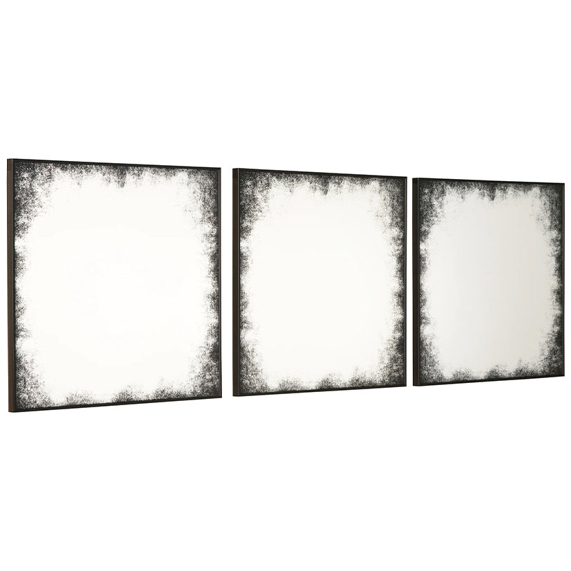 Kali - Black - Accent Mirror Set (Set of 3)