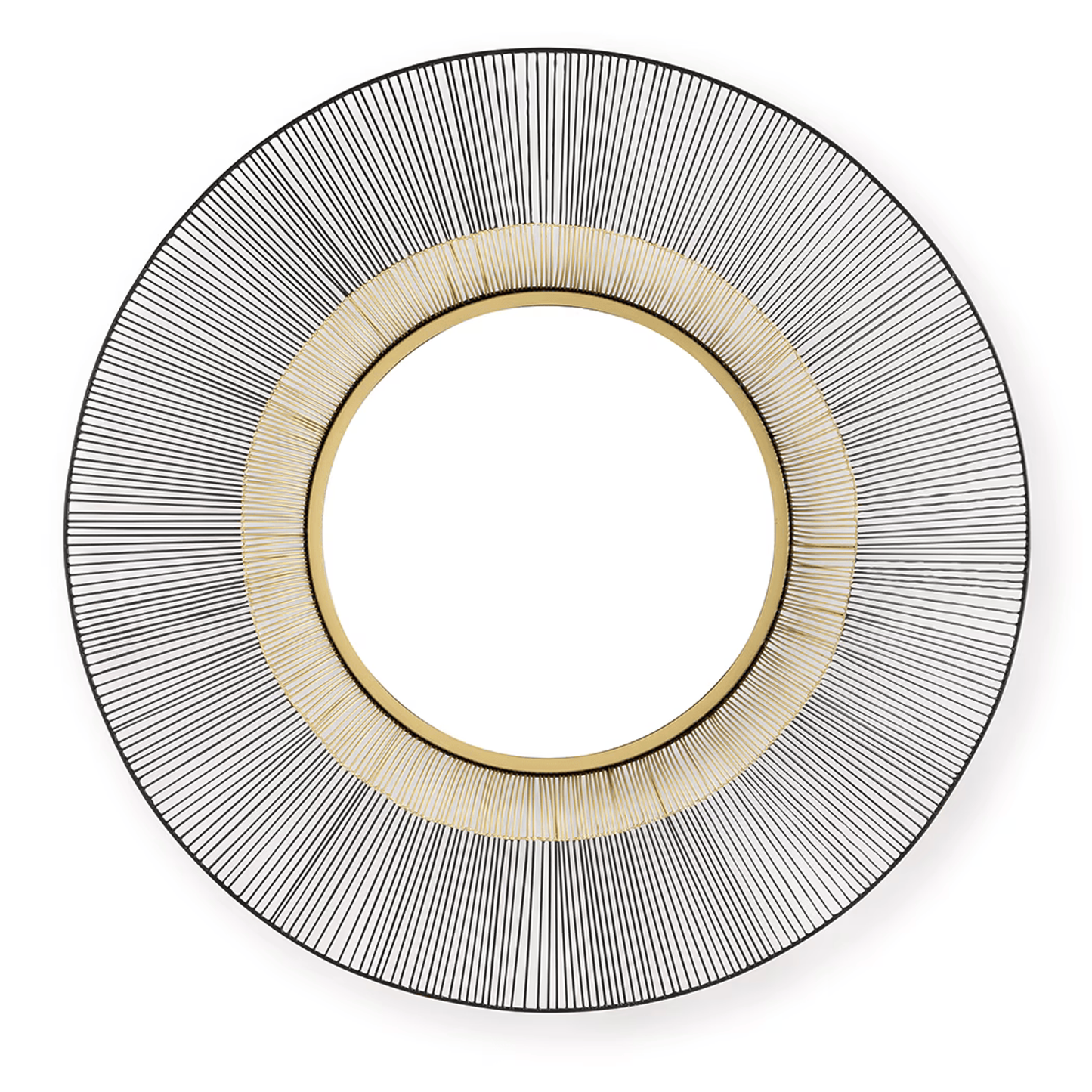 Dallmen - Black / Gold Finish - Accent Mirror