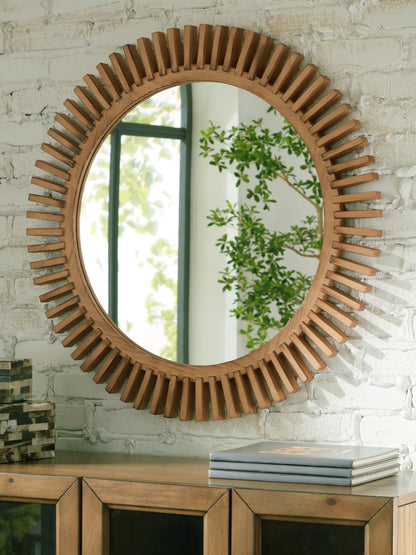 Tedwell - Brown - Accent Mirror