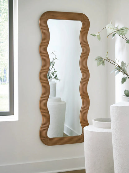 Ellisonville - Brown - Floor Mirror