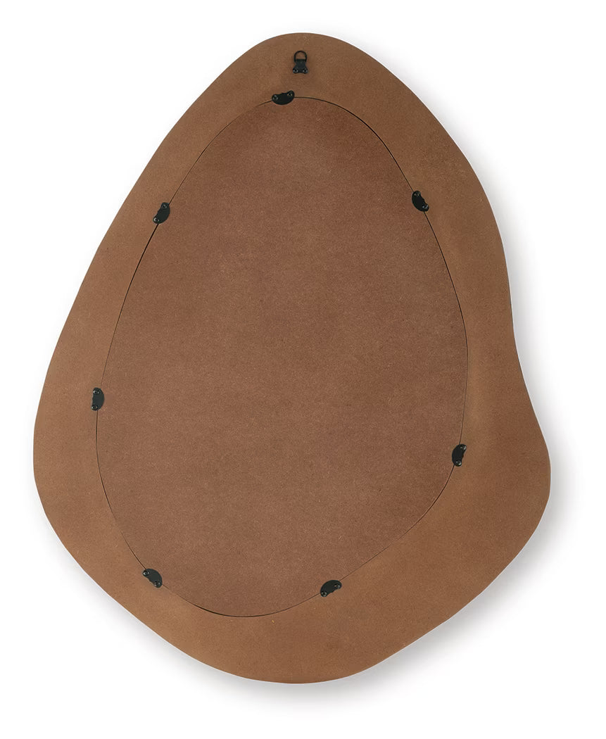 Kierlock - Black / Gold Finish - Accent Mirror