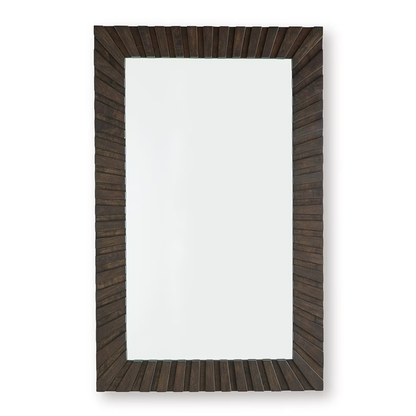 Advin - Dark Brown - Accent Mirror