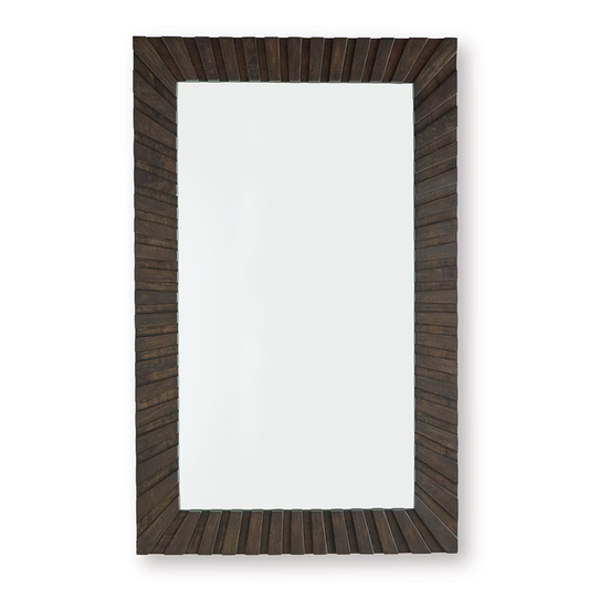 Advin - Dark Brown - Accent Mirror