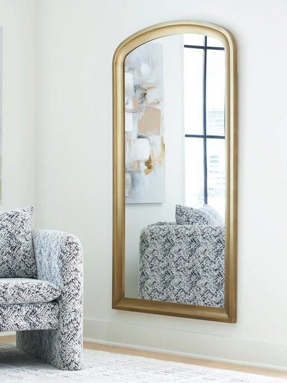 Fintan - Gold Finish - Floor Mirror