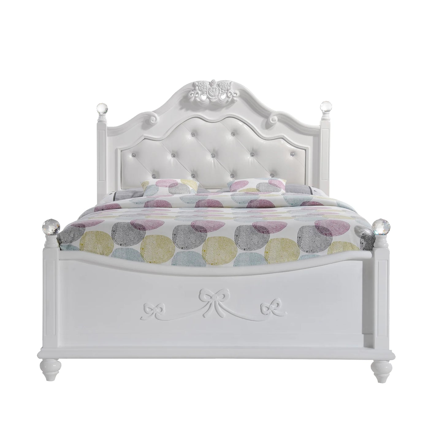 Alana - Full Platform Bed - White